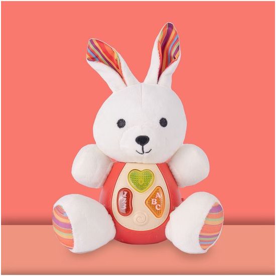 Interaktivní plyšový králíček na baterie Little Animal