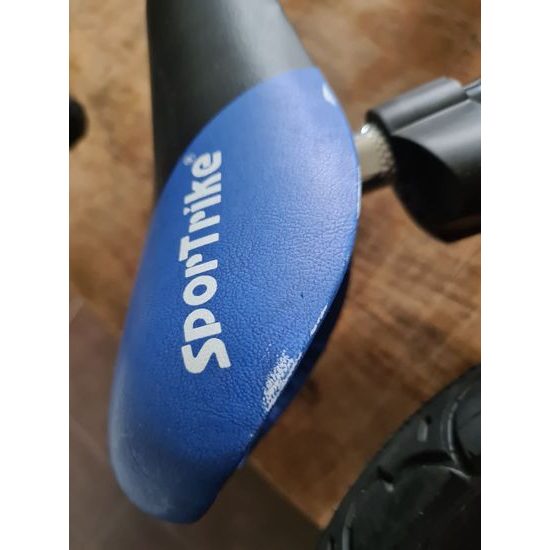 LEHKÉ POŠKOZENÍ Dětské odrážedlo 2v1 s nafukovacími koly 12" Boomerang modré