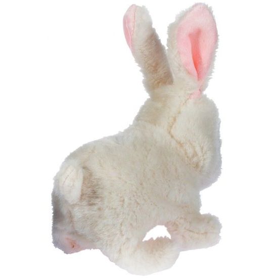 Plyšový králíček na baterie Princess Bunny bílý