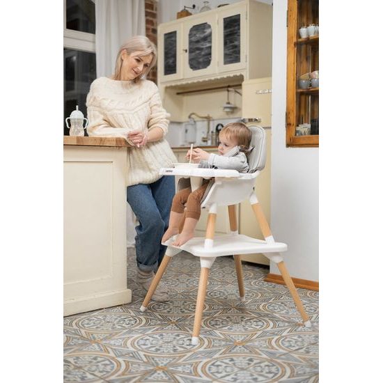 Jídelní židlička TUVA BEIGE