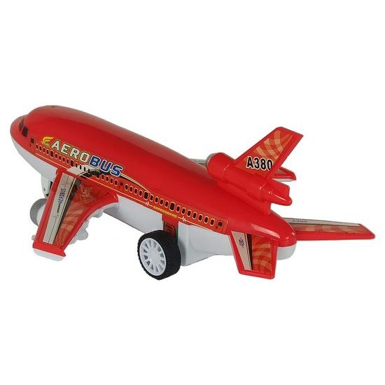 Letadlo na dálkové ovládání Aerobus - červené