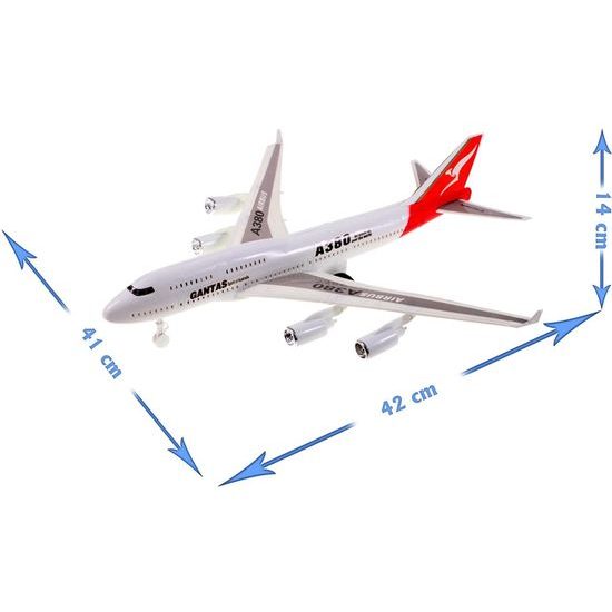 Skládací letadlo se světlem a zvuky Airbus A380