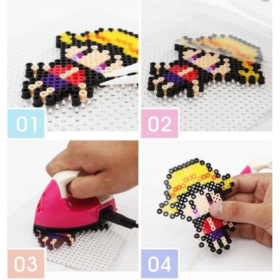 Zažehlovací korálky v kyblíčku Iron Beads 5000 kusů