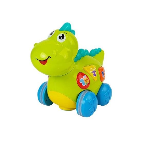 Huile Toys interaktivní Dinosaurus pro nejmenší se světlem a zvukem