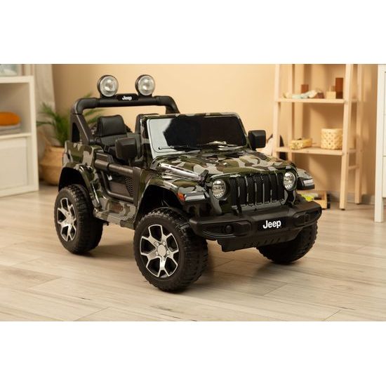 Elektrické terénní auto Toyz - Jeep Rubicon Camo