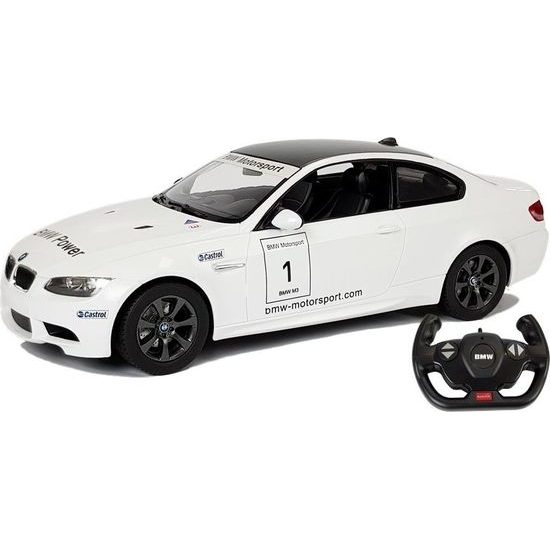 Auto R/C BMW M3 Rastar 1:14 bílá