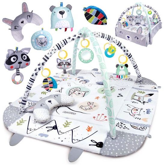 Hrací deka 3v1 se 20 míčky Zajíček