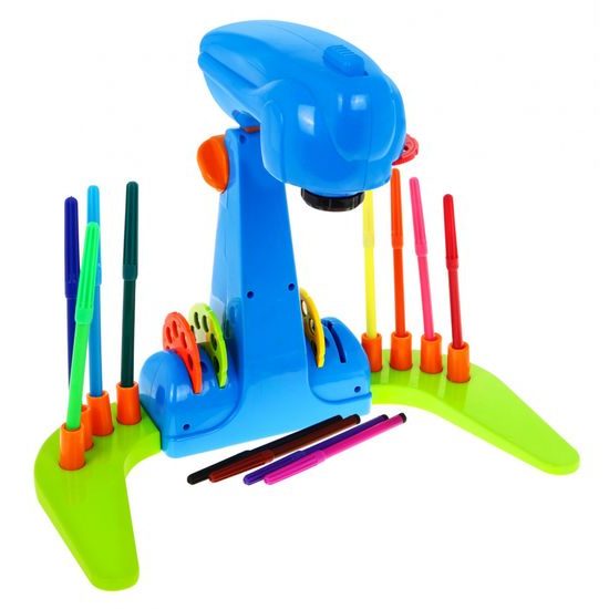 Projektor s kreslící tabulkou a 32 šablonami Draw Projector