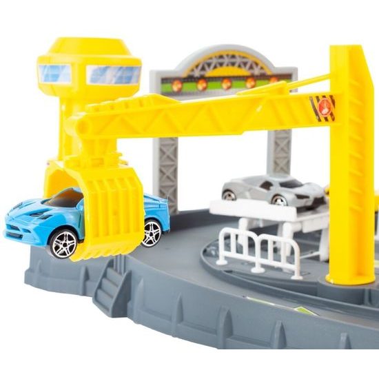 Odpalovač autíček se 4 autíčky Parking Track