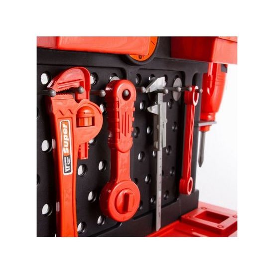 Ecotoys dětská pracovní dílnas s vrtačkou na baterie Superior