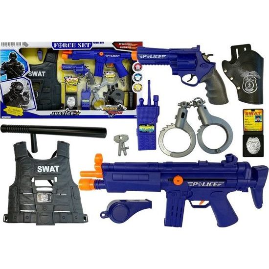 Policejní sestava pro děti Police Set s příslušenstvím