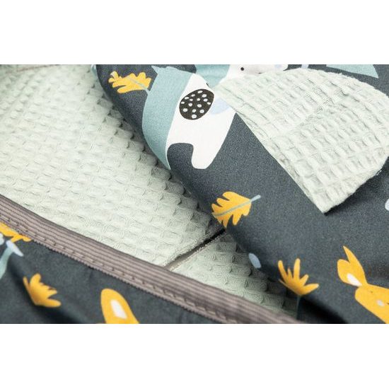 Sensillo Zavinovačka do autosedačky wafel lesní mýtina mátová