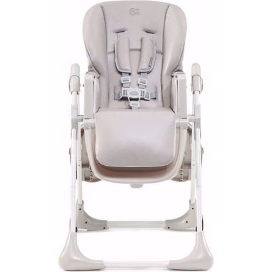 Jídelní židlička Kinderkraft Yummy šedá