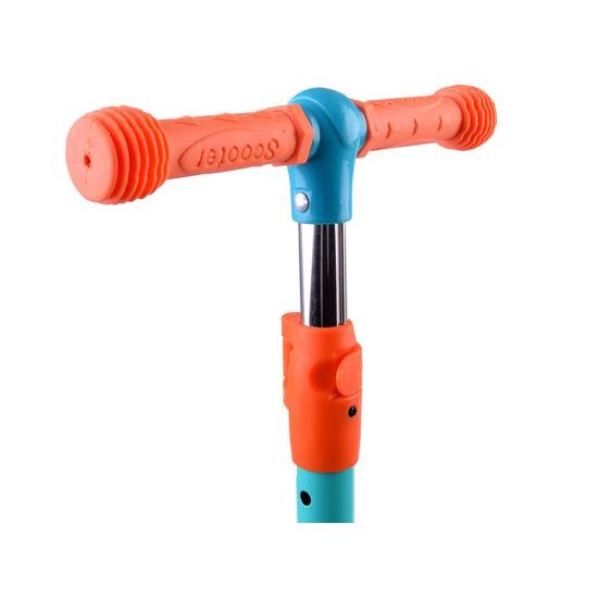 Dětská koloběžka Scooter 708 se svítícími koly - oranžová