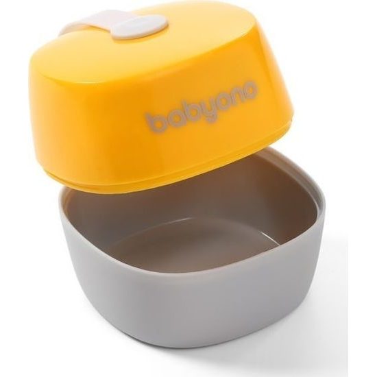 BabyOno Pouzdro na dudlík Natural Nursing - žluté