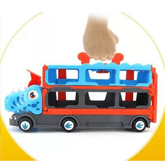 Nákladní auto se 6 autíčky a odpalovačem Speedway Hauter