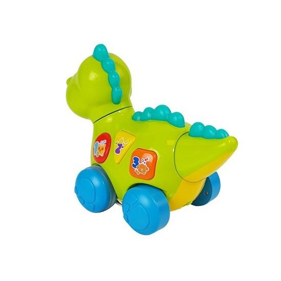 Huile Toys interaktivní Dinosaurus pro nejmenší se světlem a zvukem
