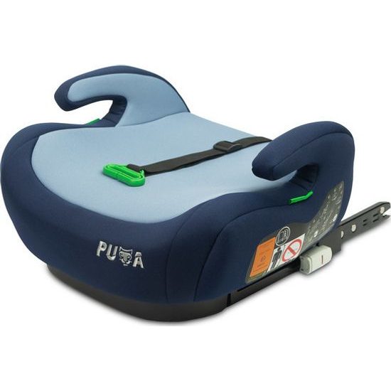 Podsedák PUMA I-SIZE (125 - 150 cm)s isofixem, modrá