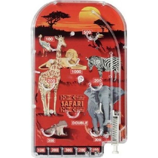 Pinball Tivoli zvířátka - společenská hra hlavolam