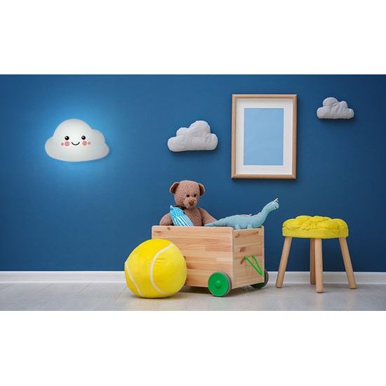 Innogio Přenosná silikonová lampička včetně dálkového ovladače - Cloud