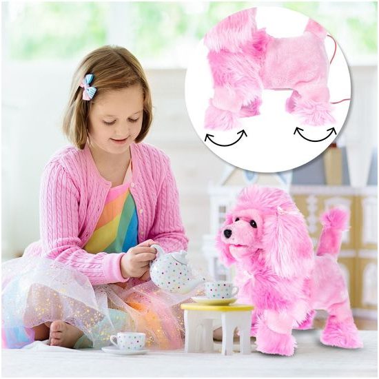 Interaktivní plyšový pejsek Pudl dálkově ovládaný