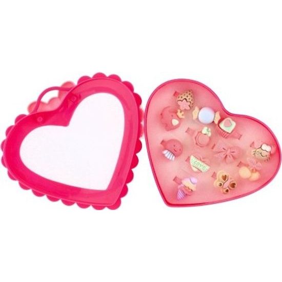 Prstýnky - sada 12ks - mix 2 druhy