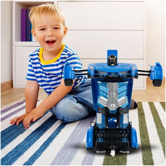 Robot transformer 2v1 Mecha Team 1:18