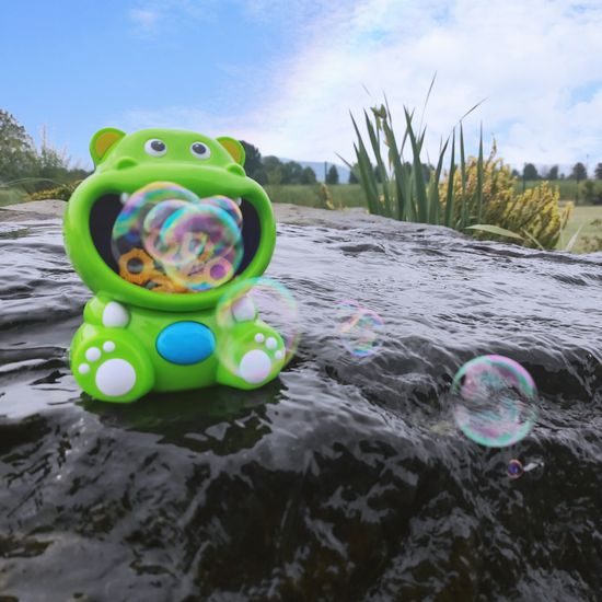 Majlo Toys bublinkovač do vany Hrošík zelený