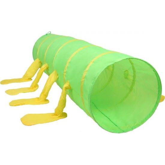 Ecotoys dětský stan s tunelem Stonožka