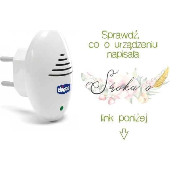 Chicco Odpuzovač komárů ultrazvukový 220V Bílá