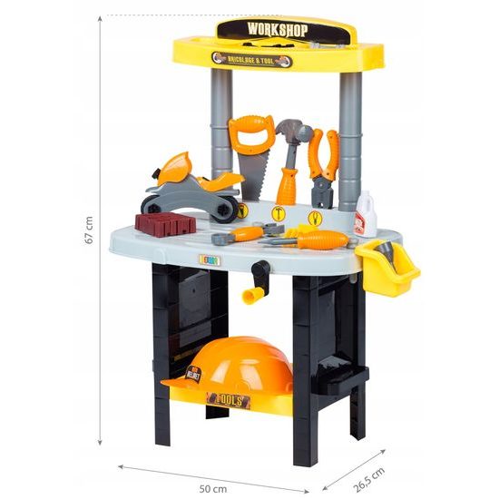 Ecotoys dětský pracovní stůl Workshop