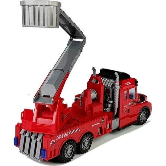 Hasičské auto na dálkové ovládání se žebříkem