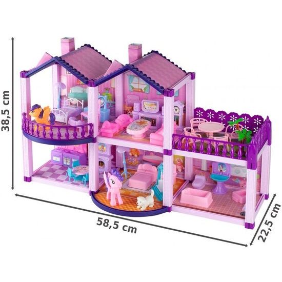 Domeček pro panenky Sogno Villa s příslušenstvím