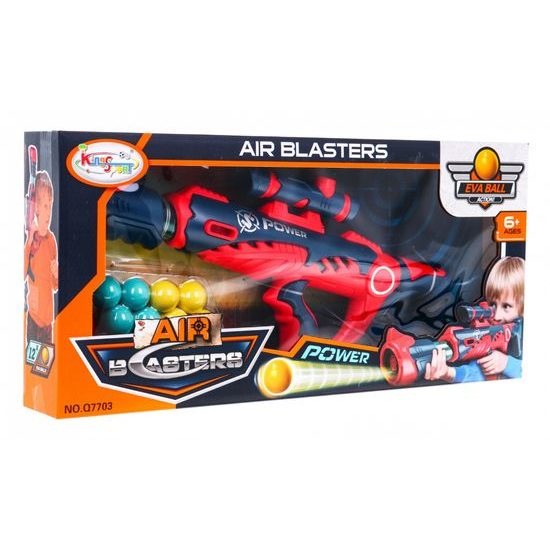 Dětská vzduchová pistole Air Blaster s 12 míčky
