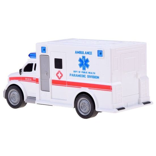 Dětská sanitka se světly a zvuky City Rescue 1:20