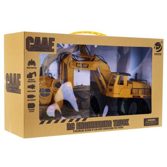 Bagr na dálkové ovládání Cate s pohyblivou lžící 1:22