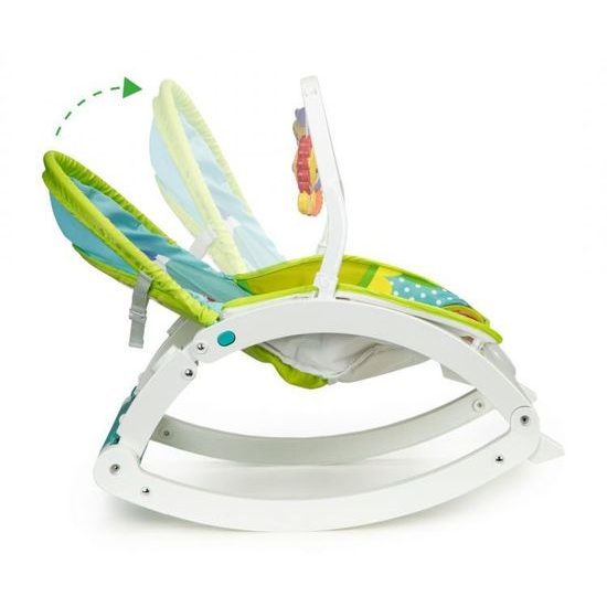 Ecotoys kojenecké lehátko 3v1 s vibracemi a hudbou Animal 5