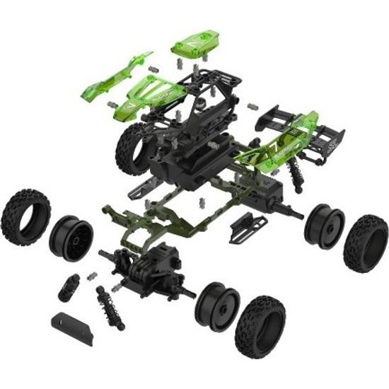 Auto RC buggy zelené na baterie - stavebnice