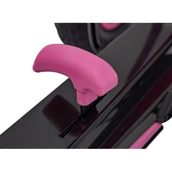 Dětská šlapací motokára s nafukovacími koly Air PerHour - růžová