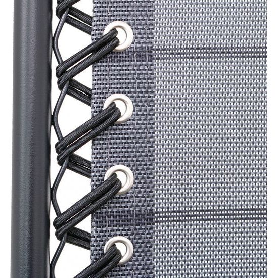 Zahradní a plážové lehátko se stojanem na nápoje a telefon