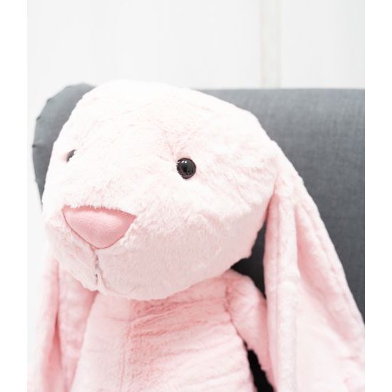 Plyšový králík Figo 50 cm růžový