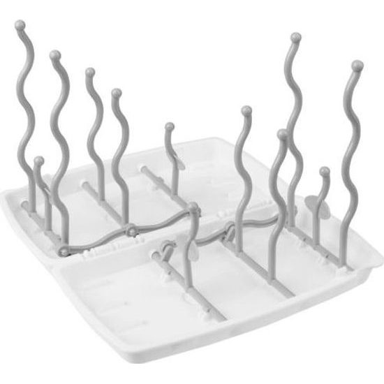 BabyOno Stojan na odkapávání lahví bílý