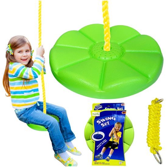 Dětská kulatá houpačka King Sport - zelená