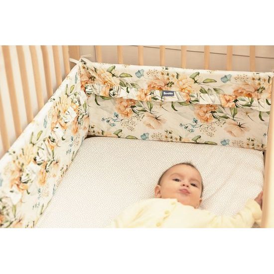 Ochranný mantinel do postýlky Sensillo - lesní zvířátka