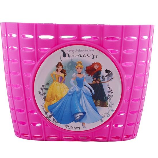 Volare plastový košík na dětské kolo Disney Princess
