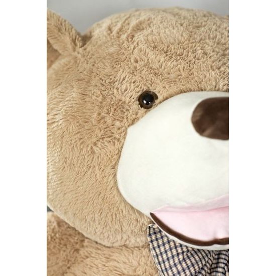 Plyšový medvěd Maty 160 cm béžový