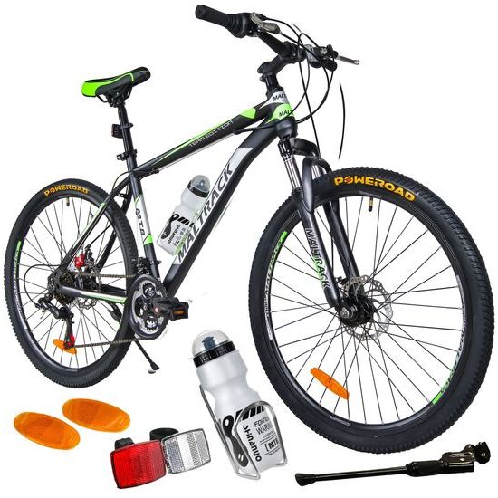 MalTrack odpružené horské kolo Team Green 26" černo-zelené