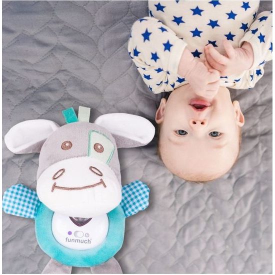 Interaktivní plyšový oslík Baby Calm