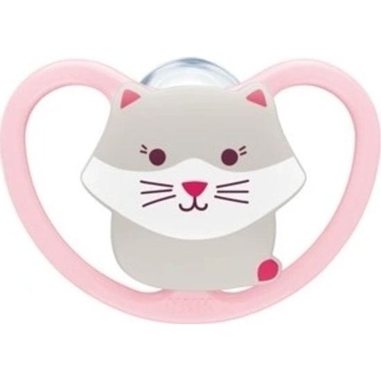 Nuk Dudlík silikonový Space 0-6m, 1ks