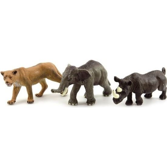 Zvířátka safari ZOO - mix druhů